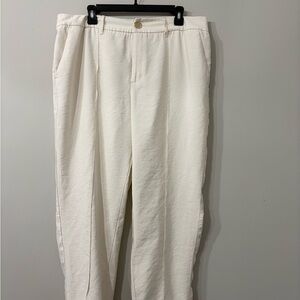 a new day Women's Cream Trousers